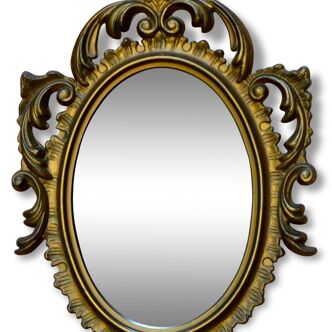 Baroque gold mirror