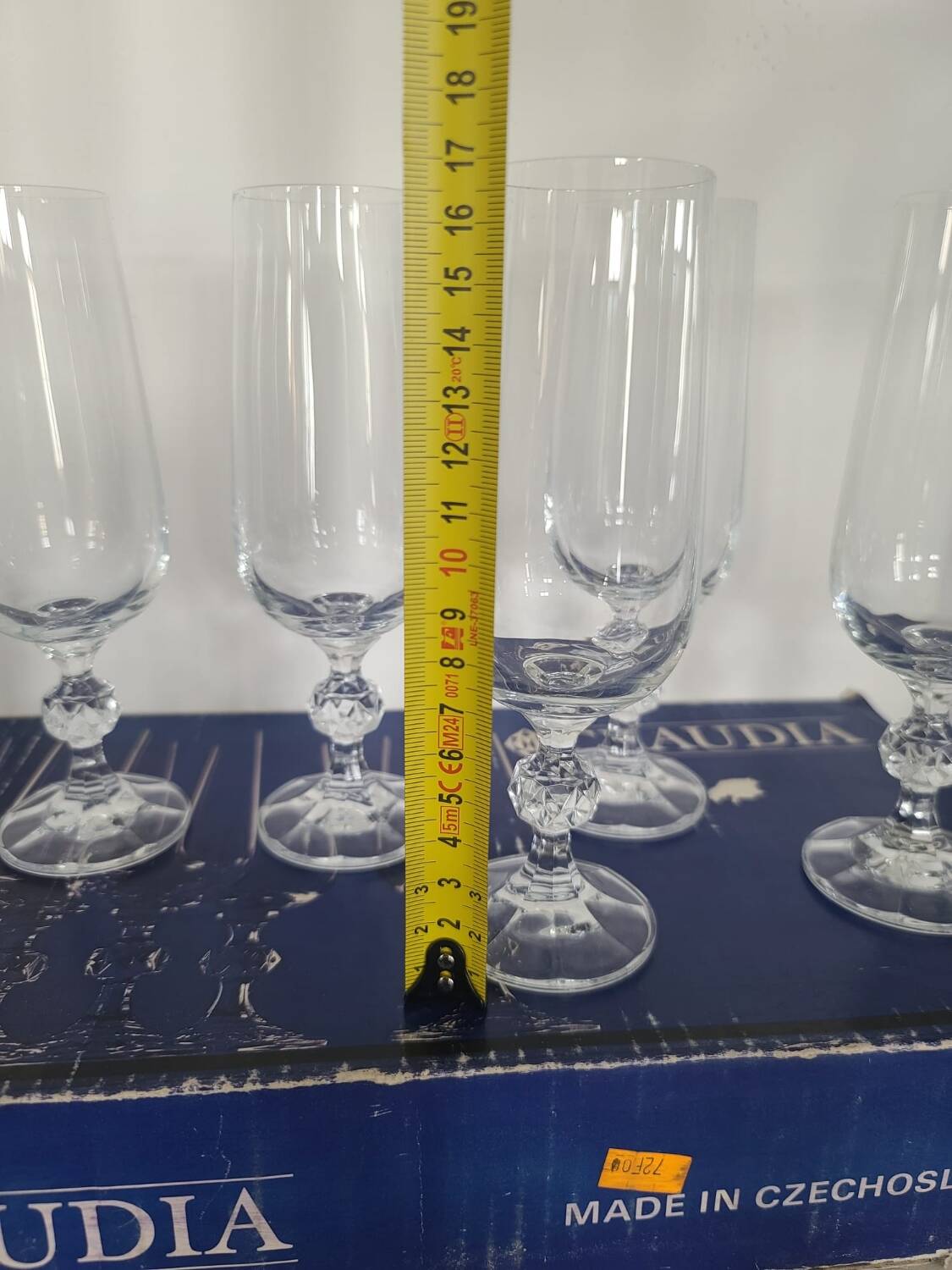 Lot de 6 flûtes à champagne