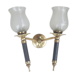 Double wall lamps, gallows, neo classic, mid century, 50