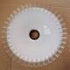 Lot de 2 abats jour vintage en opaline