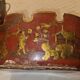 PAIR OF PAINTED METAL GLAZING PANELS FROM THE LOUIS XV PERIOD