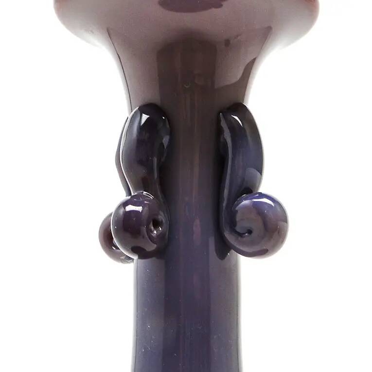 Modernism vase, glass, designed by J. Słuczan-Orkusz, Poland, 1970s