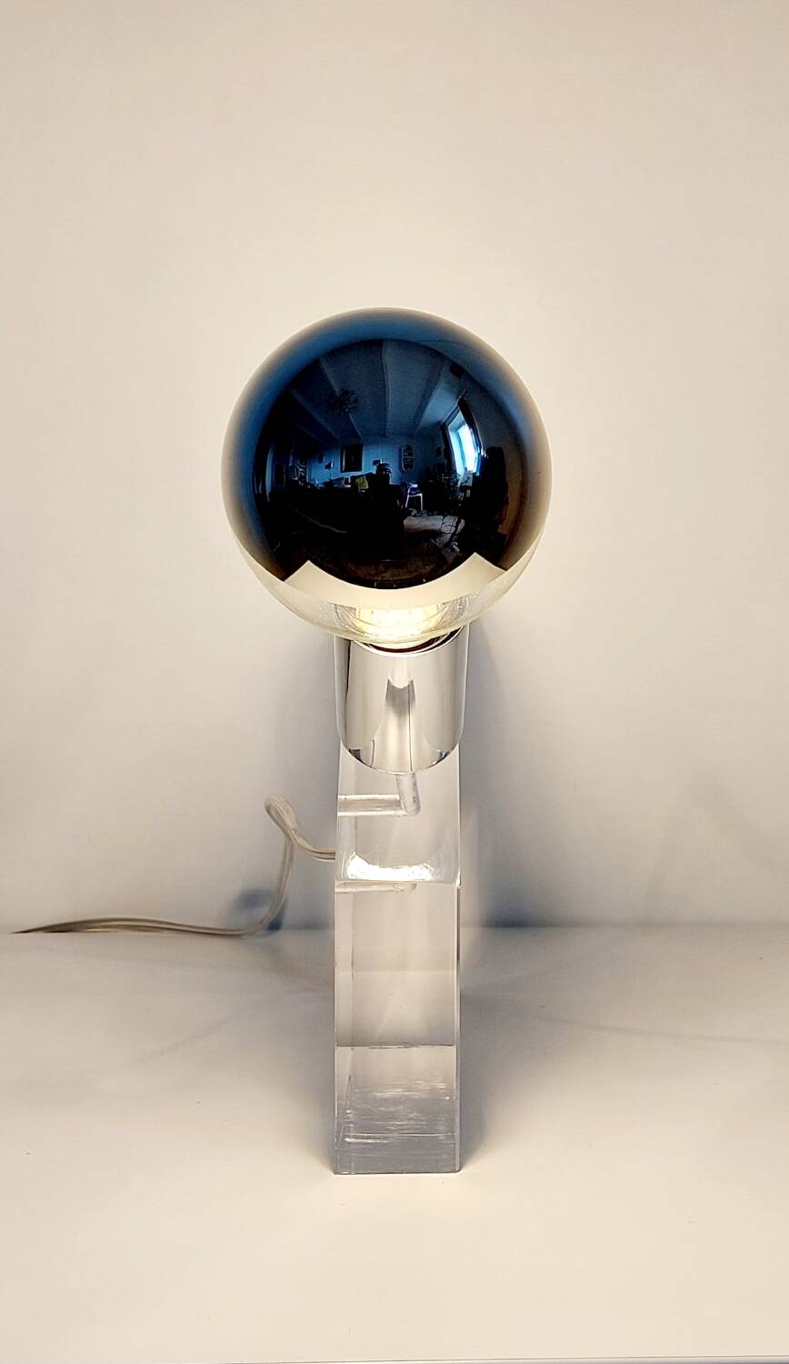 Designer polycarbonate lamp