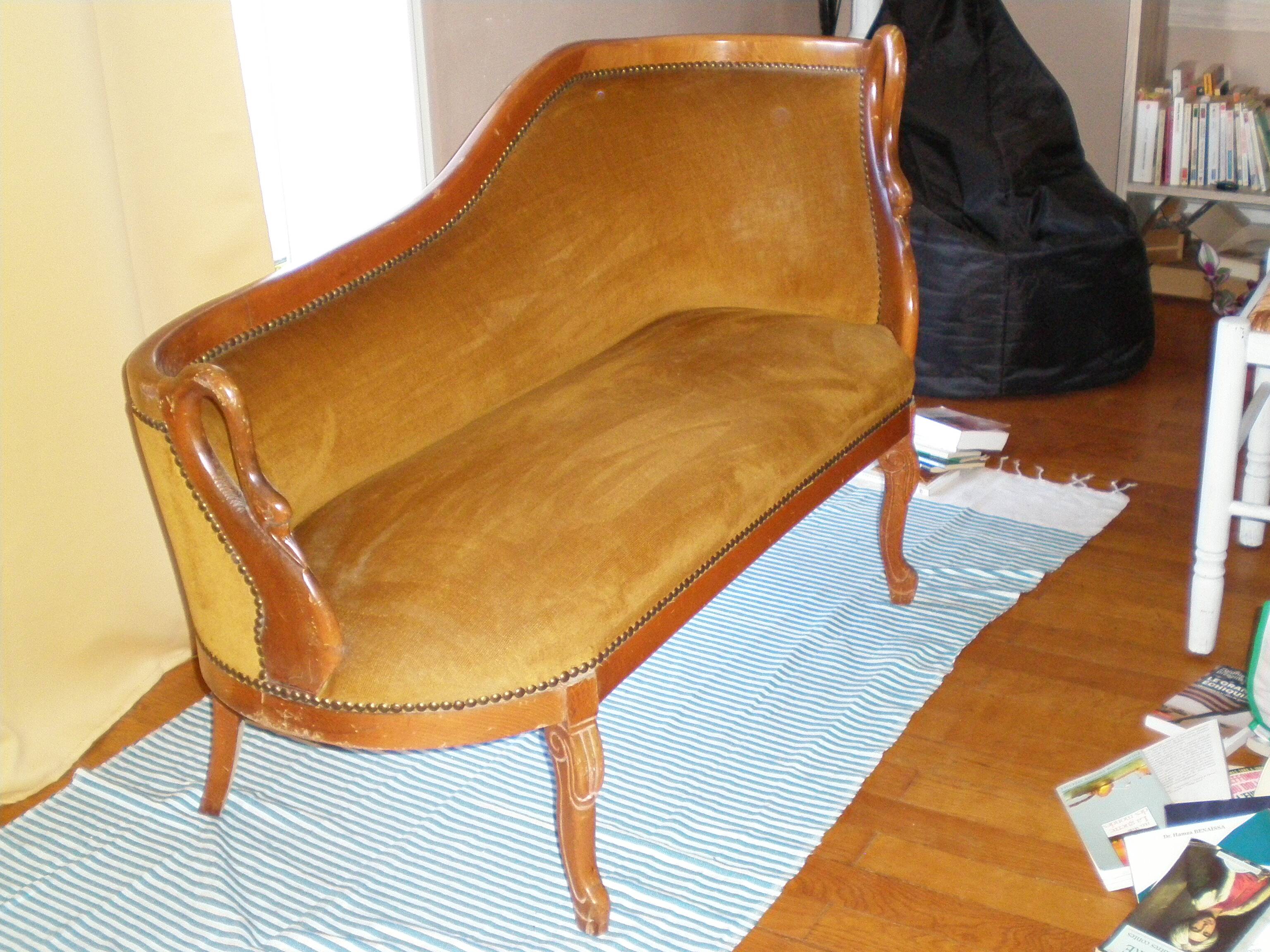 Méridienne à col de cygne