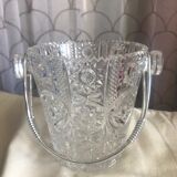 crystal ice bucket
