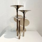 Lino Sabattini, “concerto di trombe” candle holder