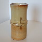 Vase en céramique en forme de bambou