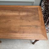 Renovated table with turned legs