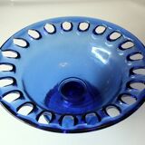 Grand bol de service en verre - vintage