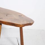 Brutalist tripod side table