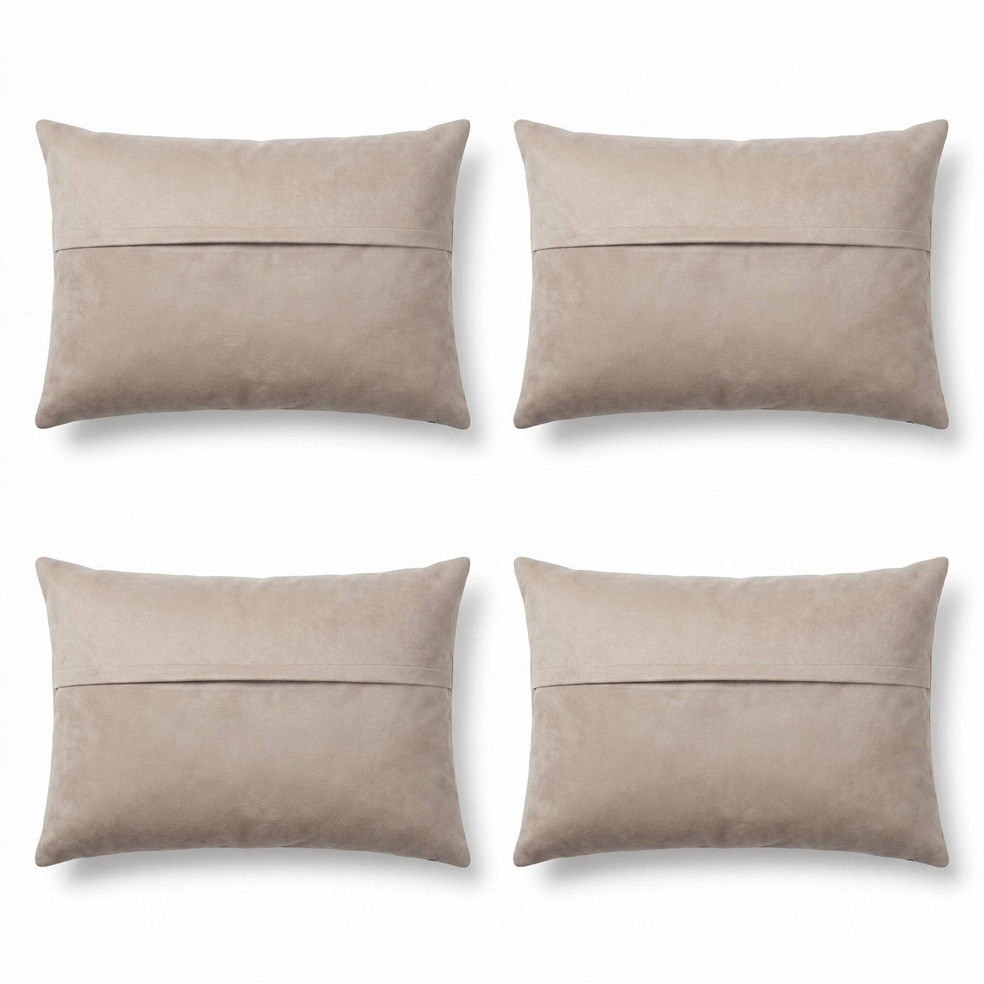 Set of 4 vintage kilim cushion covers 41x58 cm