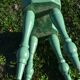 2 anciens tabourets atypiques artisanaux