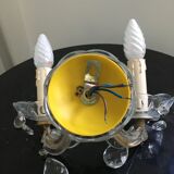 Applique en verre art deco