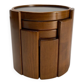 Model 780 Coffee Tables by Gianfranco Frattini for Cassina, Italy, 1960s, Set of 4