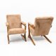 Pair of "Zeca" lounge chairs attributed to José Zanine Caldas, Brazil, 1960