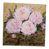 Pink peony paintings