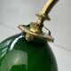Antique articulated opaline wall light