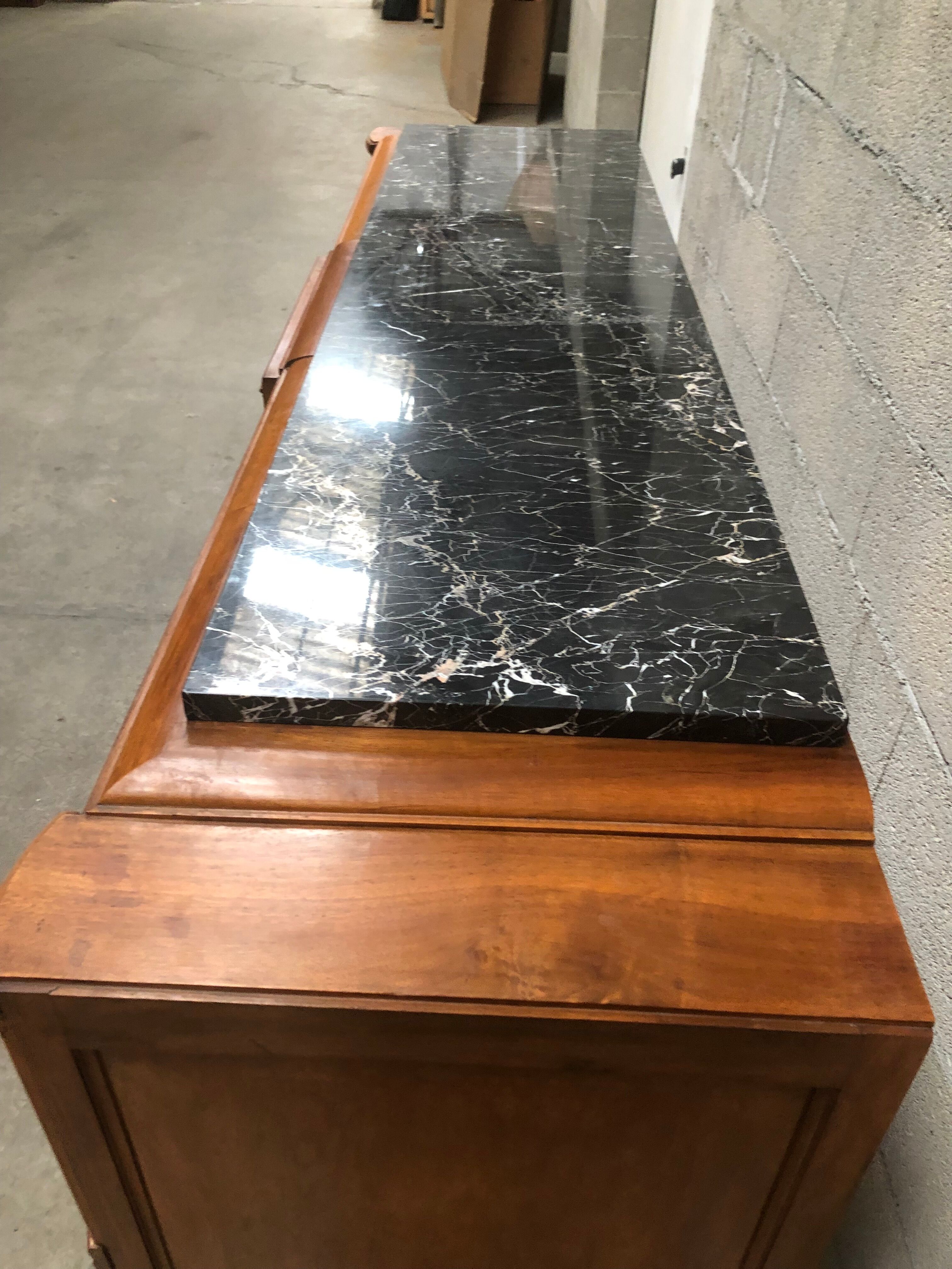 Vintage brutalist style sideboard 1950