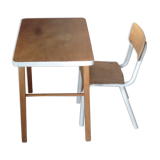 Desk with his chair