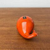 Whale Figurine Ashtray in Ceramic by Ceramica D'Arte, Salerno, Italy, 1970s