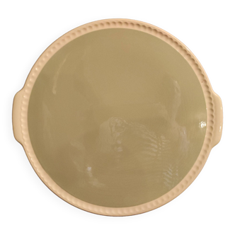 Plateau de service rond vintage français par Villeroy Boch