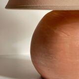 Vintage terracotta artisan lamp