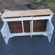 Antique buffet with 3 doors