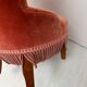 Fauteuil crapaud vintage