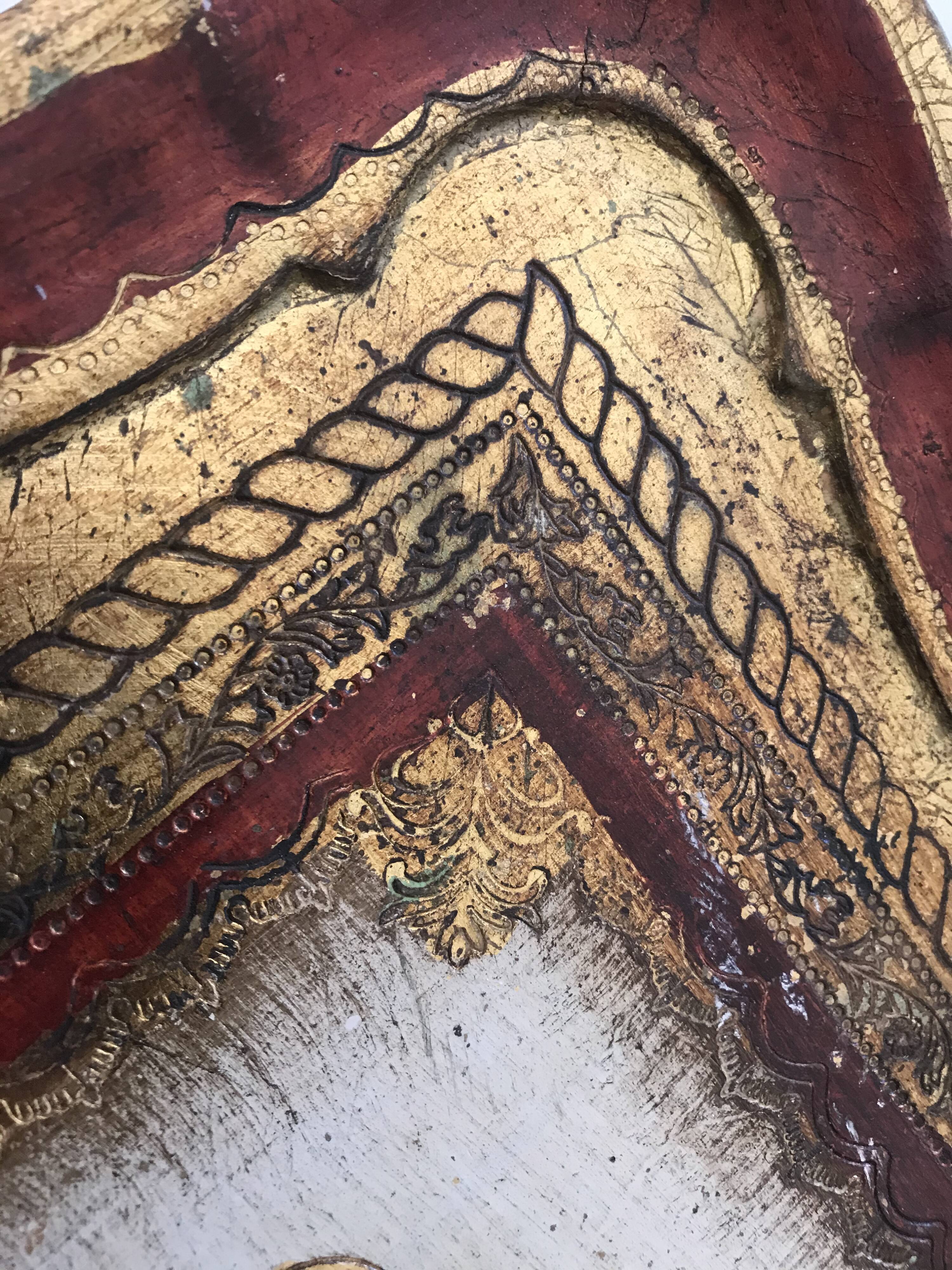 Vintage Florentine tray