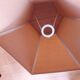 Lampe pagode , abat jour soie