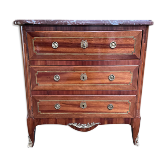 Chest of drawers 18th Louis XVI - Restored transition