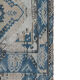 Tapis turc oushak bleu 105 x 175 cm