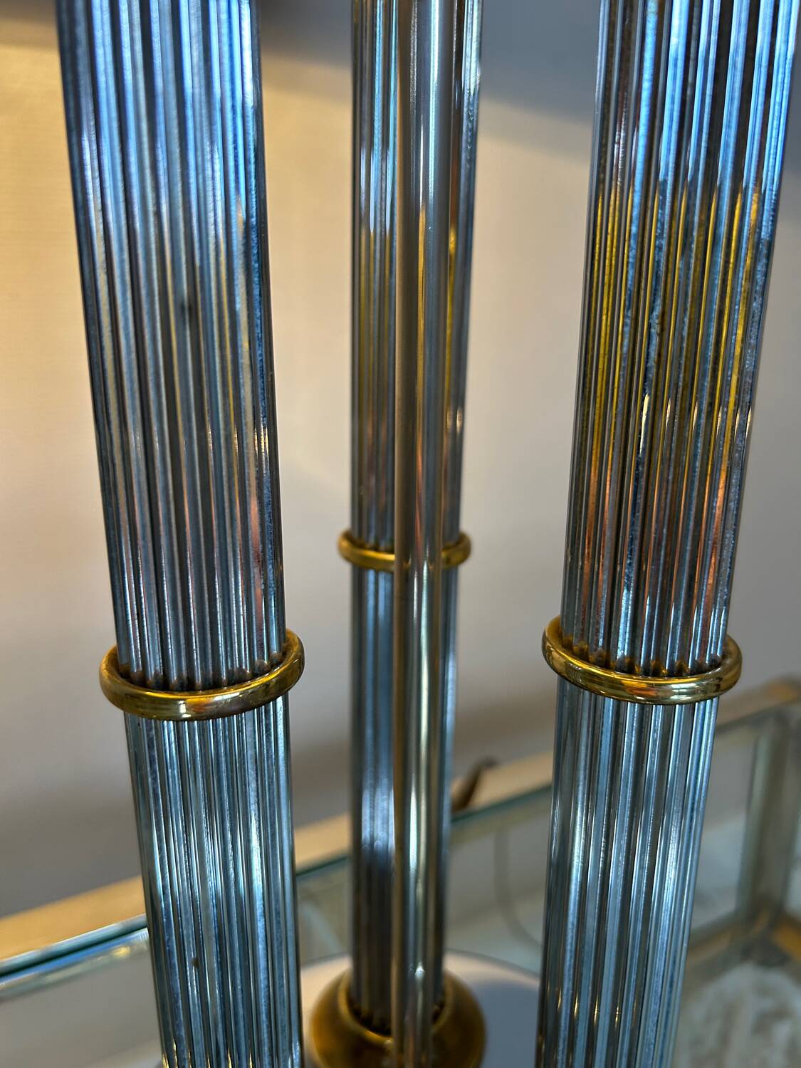 Baguès house style hot water bottle lamp from the 70s