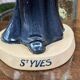 Saint Yves in Quimper faience from the 1930s by Jos Kervella.