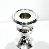 Pair of Silver Candle Holders Egypt