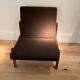 Chauffeuse scandinave vintage