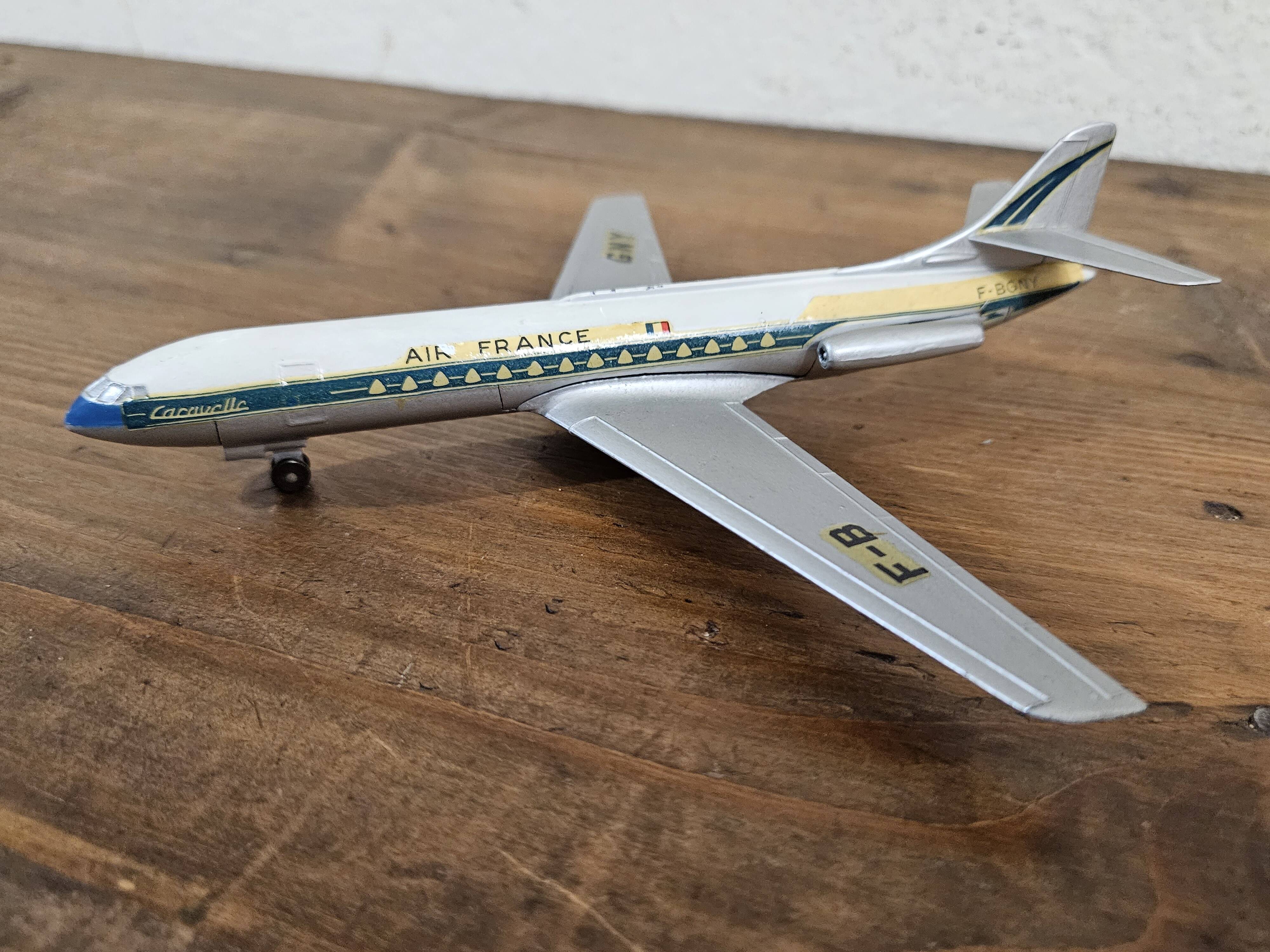 Jouet ancien - Avion - Caravelle Air France