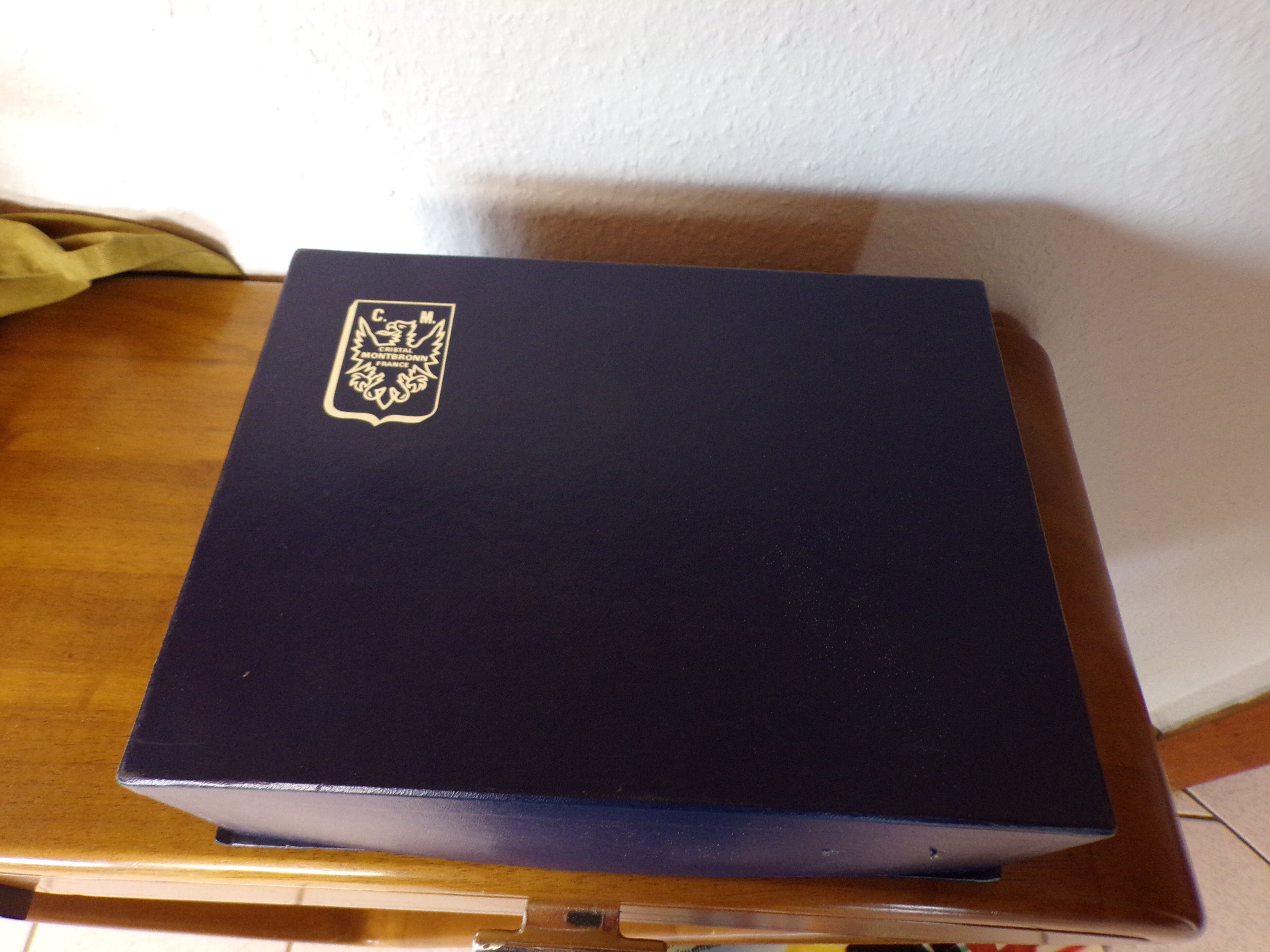 Cristal de Montbronn whisky glass