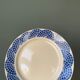 Series of 9 flat plates Saint Amand Les Eaux MDL Orcerame