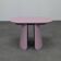 Side table Totem Pill by Puik Design pastel violet