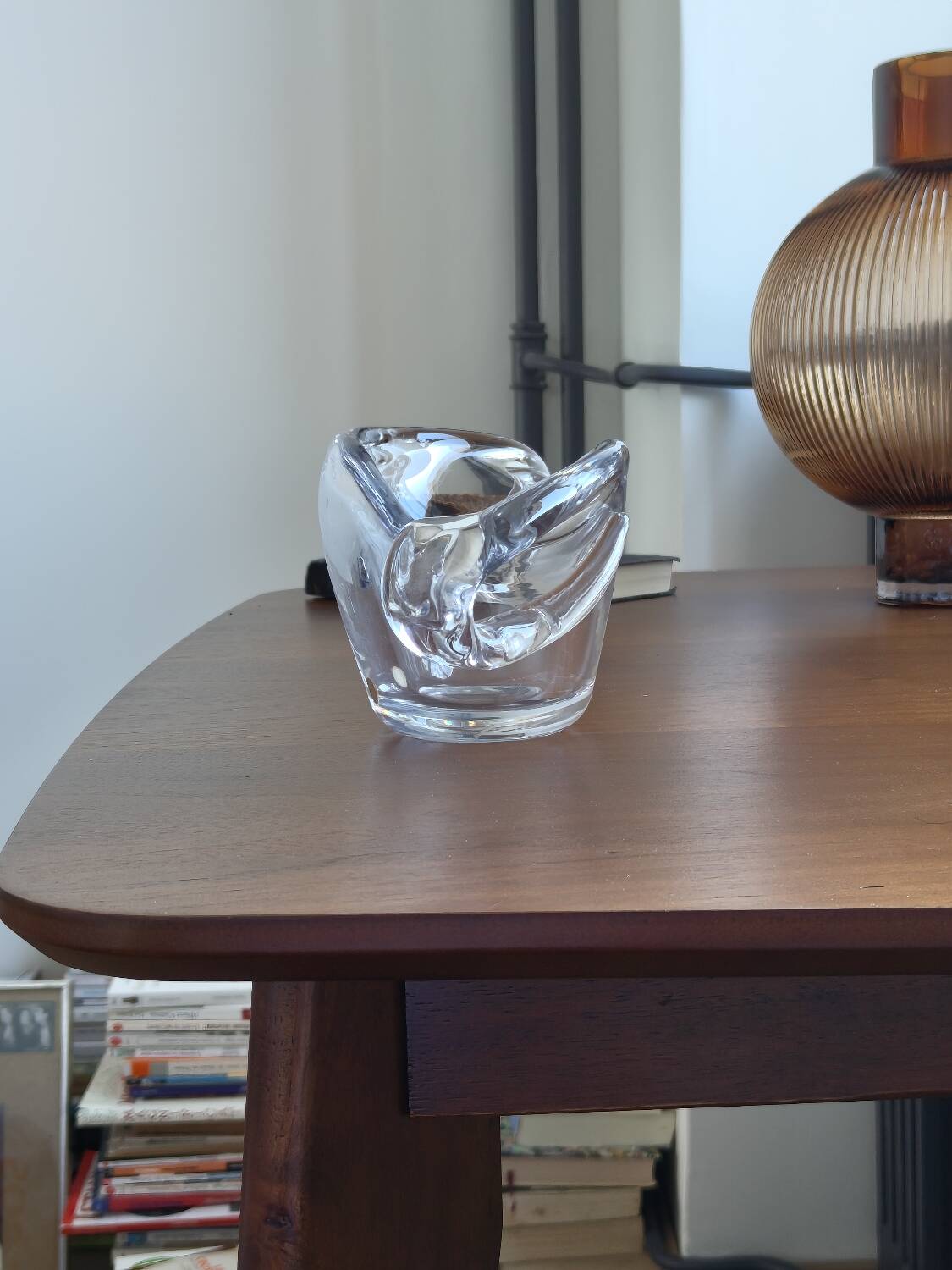 Crystal Centrepiece Bowl - Signed Schneider France