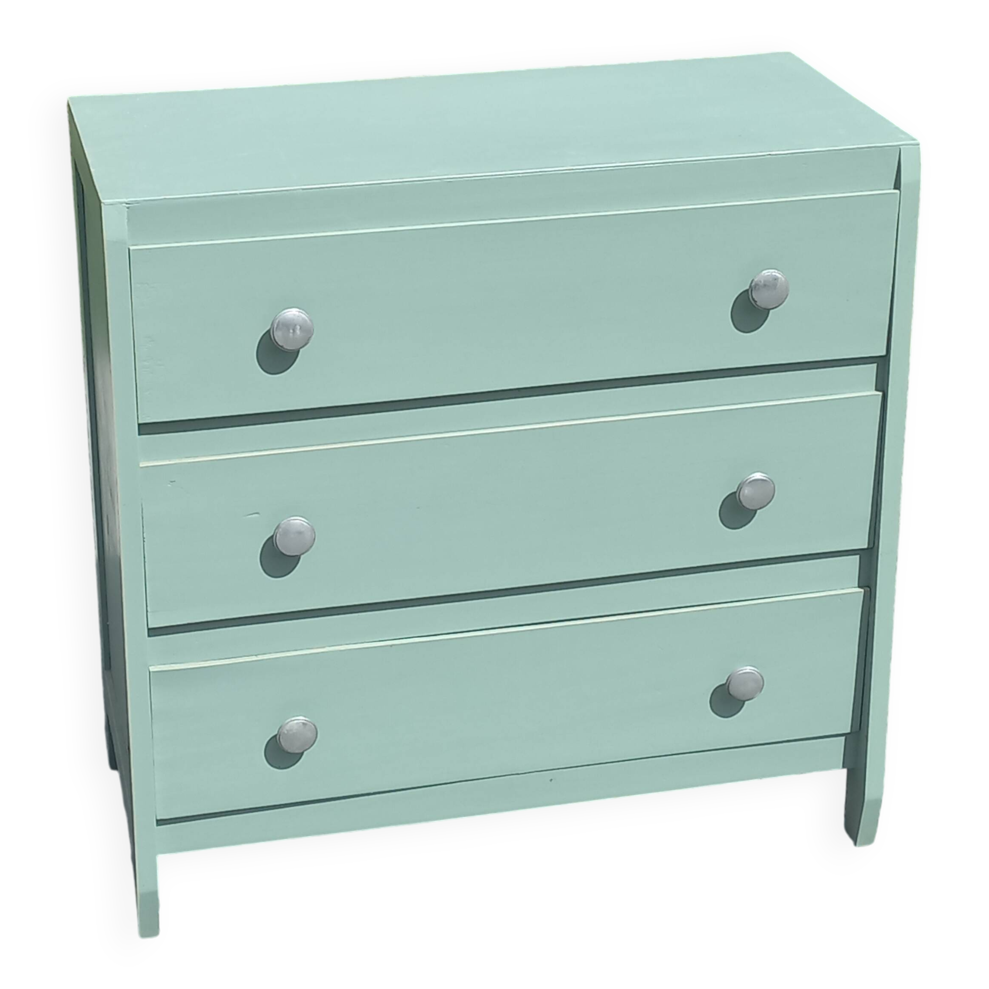 Commode en bois peint, années 50