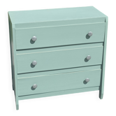 Painted wooden chest of drawers, 1950s
