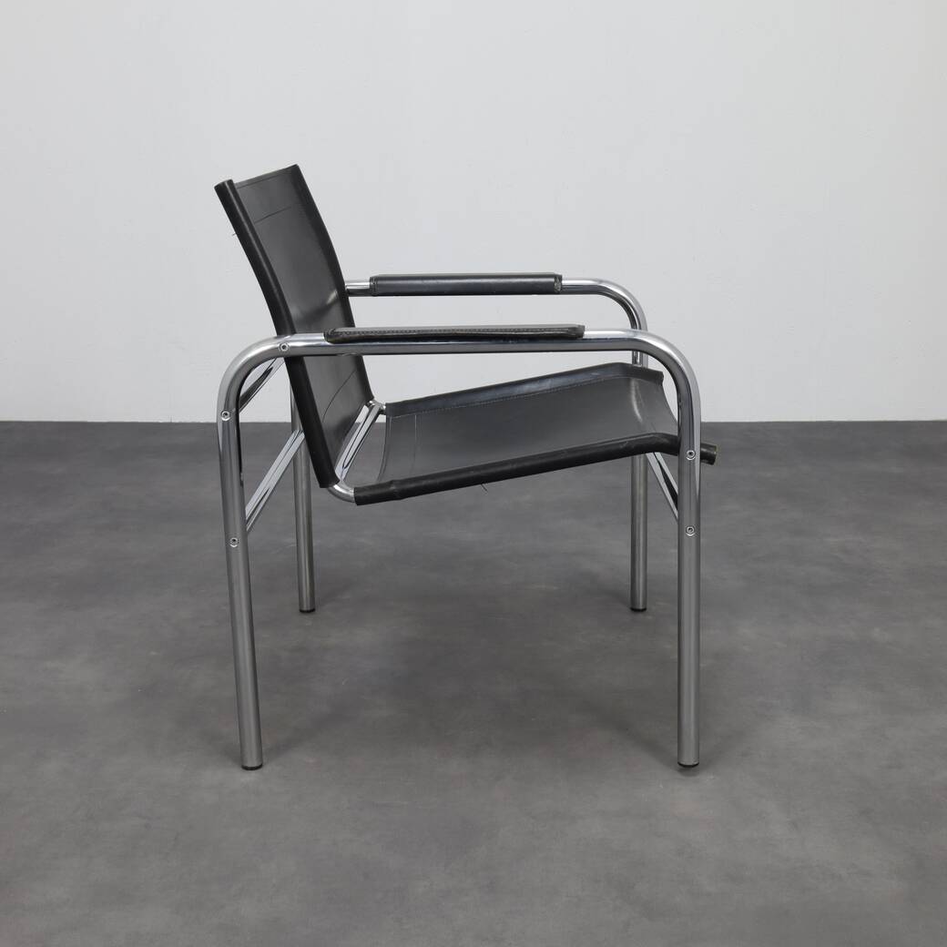 Fauteuil en cuir « Klinte » par Tord Björklund
