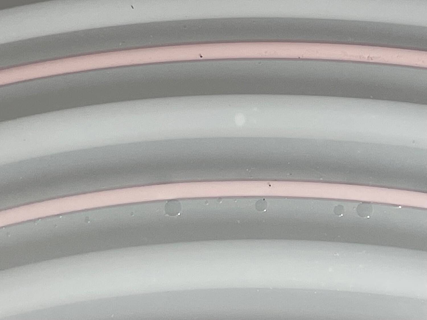 Murano Pink Swirl Glass Ceiling Light by Venini