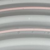 Murano Pink Swirl Glass Ceiling Light by Venini