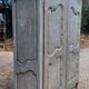 Old cabinet 18th century painted patinated
