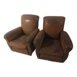 Pair of club chairs