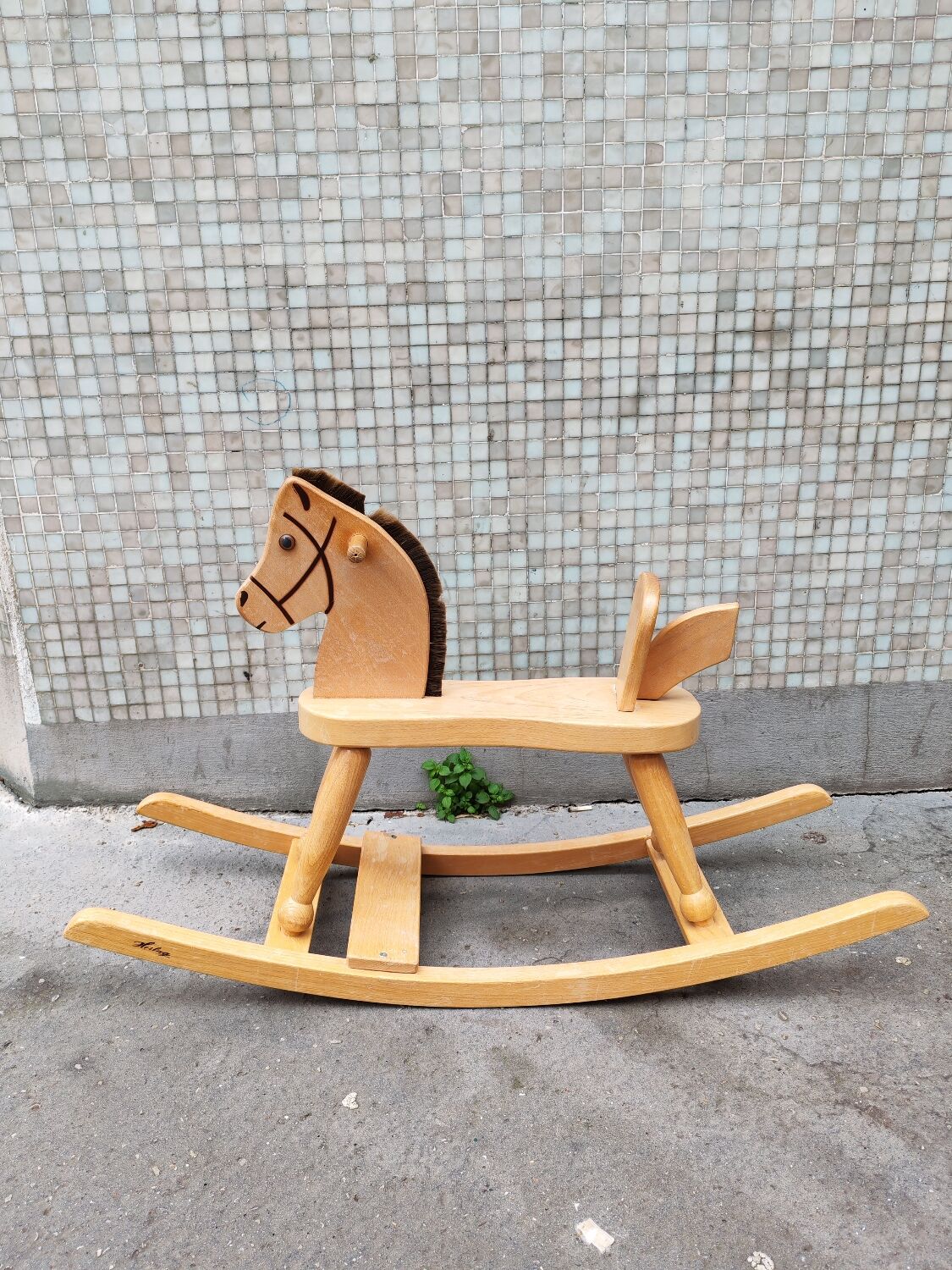 Vintage rocking horse