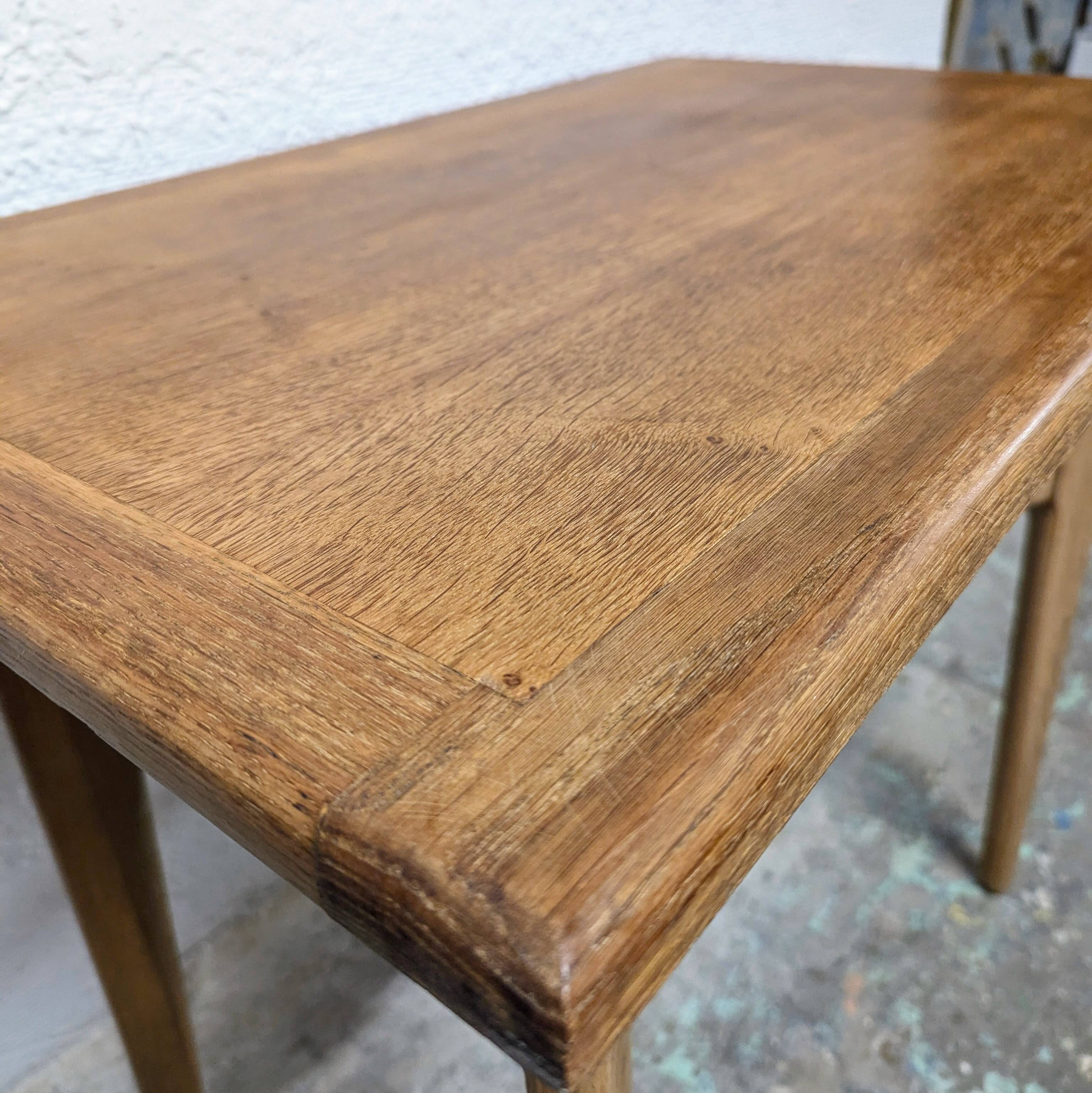 Vintage wooden side table